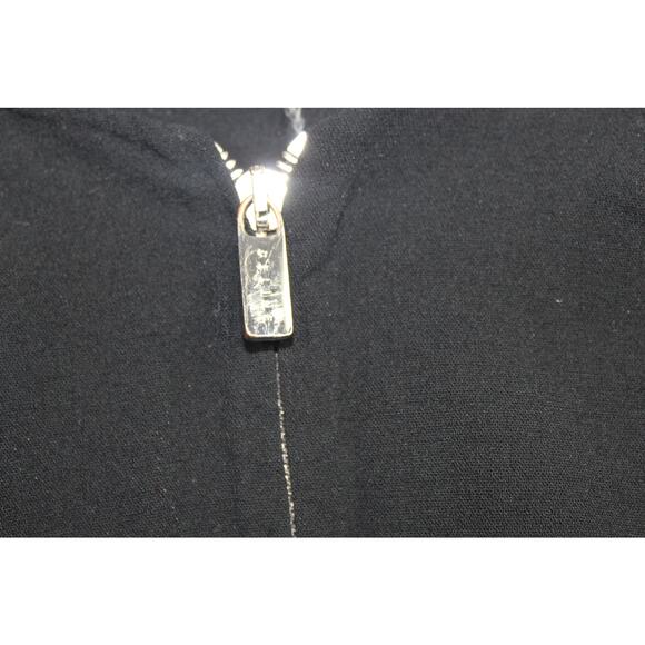 CELINE Finition Main Wool Black Size 38 Zip Long Sleeves Blazer Jacket - Picture 4 of 5